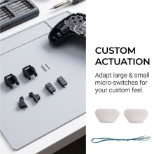 För Ds4 Scuf Stort Micro-Motion-Kit Anpassning Av Bladets Bakre Nyckel Stor/Liten Mikrobrytare Fjäderplatta Micromotion Anpassad