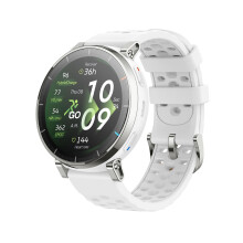 Amazfit Active 3 Premium GPS Running Smart Watch 45mm, 1.32" AMOLED Sapphire Display, 12-Day Battery, 4GB, NFC, Offline Maps, 170+ Workouts, 5 ATM