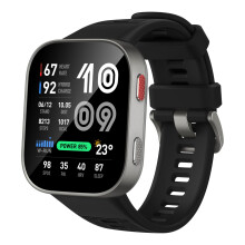 Amazfit Bip Max 50mm Smart Watch, 2.07" AMOLED Display, 20 Days Battery, GPS, 4GB Storage, Offline Maps, Hybrid Training, 150+ Sports, HYROX Mode