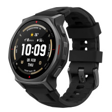 Amazfit T-Rex 3 Pro Outdoor Smart Watch 44mm Sapphire AMOLED Display with Flashlight, Ti Bezel, Dual Band GPS, Offline Maps, 17 Days Battery, 10 ATM
