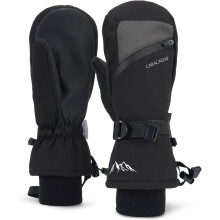 Guantes de Esquí de Invierno Impermeables Negros Talla XS-S — manoplas snowboard, guantes nieve mujer, accesorios esquí