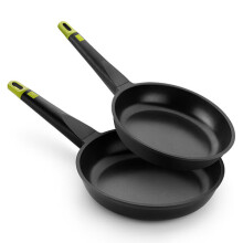 BRA Foodie Set of 2 20cm & 24cm Frying Pans