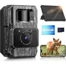 MAXDONE Wildlife Camera 4K 64MP with Night Vision Motion Activated Brand New
