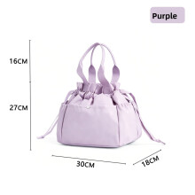 (Purple)Pack de glace isotherme polyvalent avec poignée de transport pour navetteurs et pique-niques
