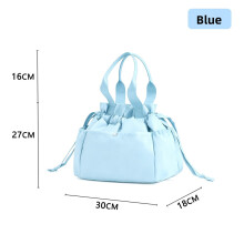 (Blue)Pack de glace isotherme polyvalent avec poignée de transport pour navetteurs et pique-niques