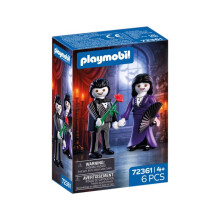 Playmobil Set 72361 Vampire Couple Halloween Pink Accessory