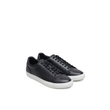 (, ) Antique Rogue Gibbs Leather Men's Black Trainers
