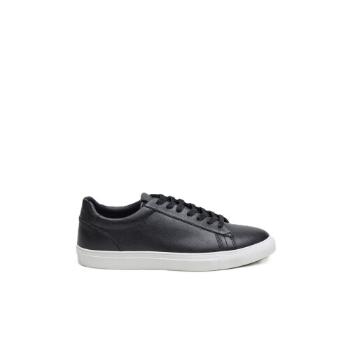 (, ) Antique Rogue Gibbs Leather Men's Black Trainers 1