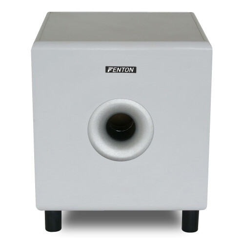 Fenton 100.307 SHFS08W Active Subwoofer 8", White 2