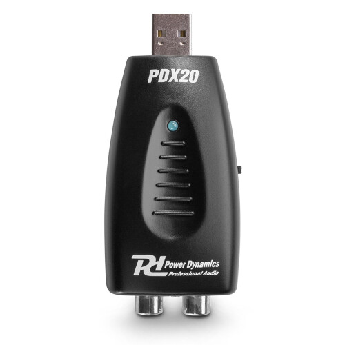 Power Dynamics PDX20 Digital/Analog Audio Interface - USB Recording Device 1