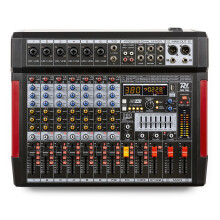 Power Dynamics 172.662 PDM-T804 Stage Mixer 8-Channel DSP/MP3