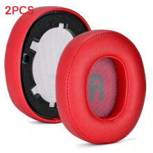 (Red 2Pcs)For Jbl Tune 700bt Nc 750bt Earphone Cover Leather Ear Cushions Compatible Headphones Allday Wearaccessories