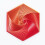 (Red,82mm)Hexagonal Decompression Toy With Modern Design For Adults Relief Anxiety 1