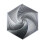 (Gray,146mm)Hexagonal Decompression Toy With Modern Design For Adults Relief Anxiety 1