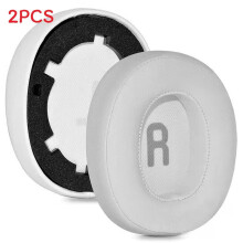 (White 2Pcs)For Jbl Tune 700bt Nc 750bt Earphone Cover Leather Ear Cushions Compatible Headphones Wearaccessories Allday