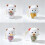 (Red)Mini Sheep Plush Pendant With Durable Fabric Perfect For Backpack And Keyring 2
