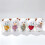 (Red)Mini Sheep Plush Pendant With Durable Fabric Perfect For Backpack And Keyring 8