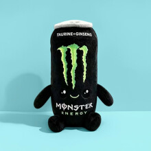 (Black)Monster Energy Dose Plüschtier Stofftier Puppe für Gaming Fans Geschenk Deko