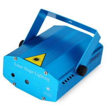(Blue, EU) Laser Star Mini Projector For Home Party And Ktv With Red Effects Green Light