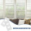 Pvc Repair Patch Vertical Window Blinds Plastic Fixing Plate For Modern Living 3
