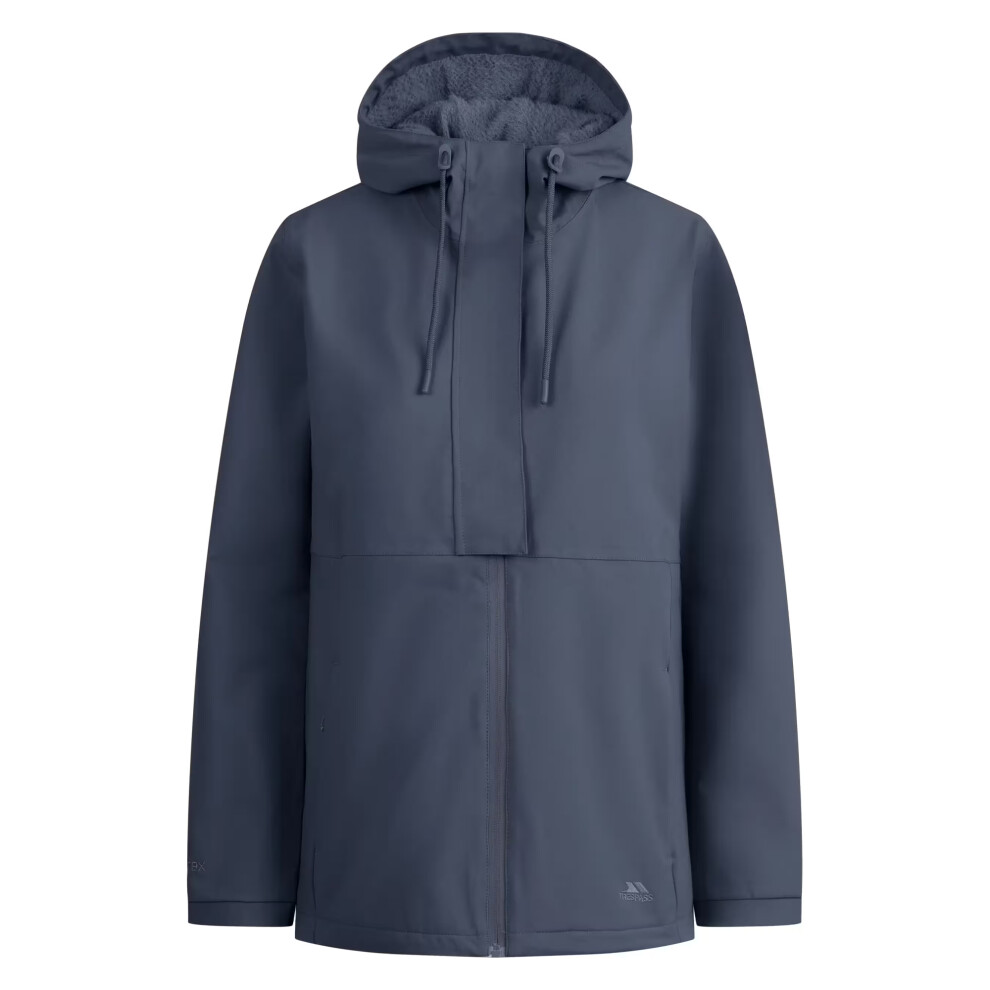 Trespass Women's Mid Blue Jodie Waterproof Jacket In | : Large - Image 3