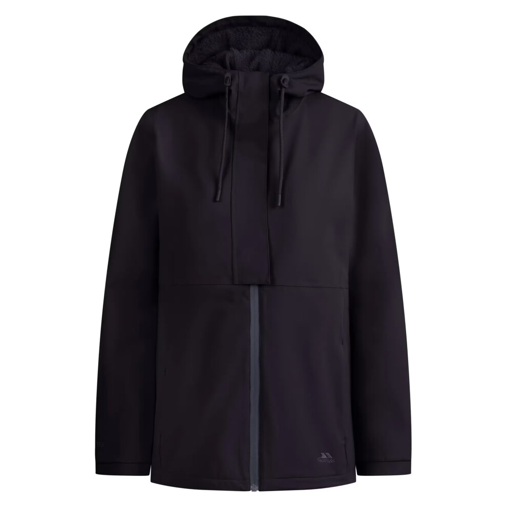 Trespass Women's Jodie Waterproof Jacket in Black | Size: XL - Image 4
