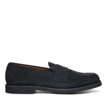 (11.5 UK, Blue Navy) Sebago Mens Ryan Polaris Suede Loafers
