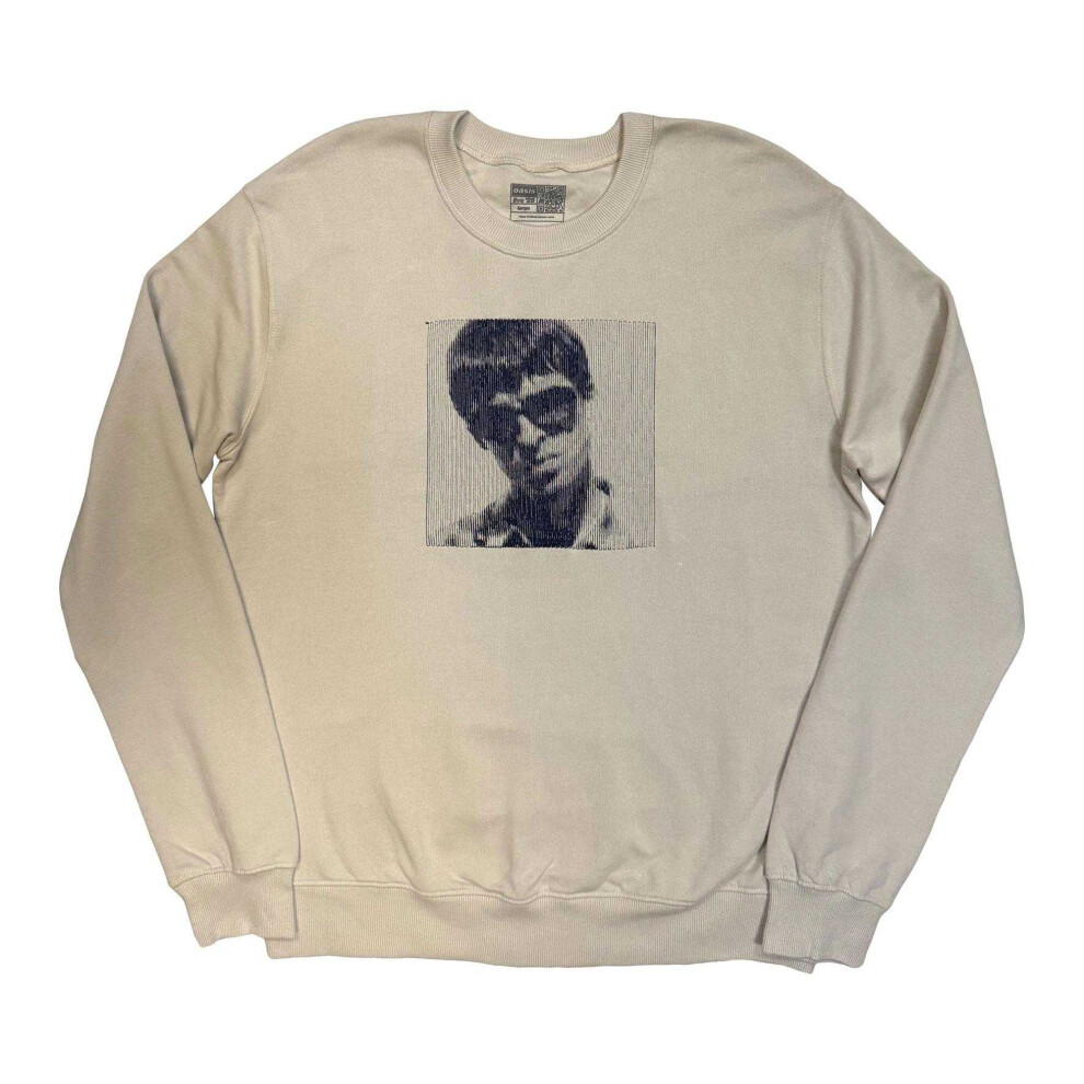 Oasis (3Xl, Cream) Unisex Adult Noel Embroidered Sweatshirt
