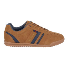 (10 UK, Tan/Navy) Ben Sherman Mens Feedback Trainers