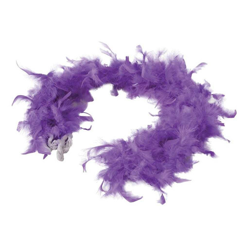 (One Size, Purple) Fiestas Guirca Feather Boa