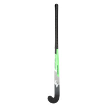 (One Size, Black) Kookaburra L-Bow Hockey Stick
