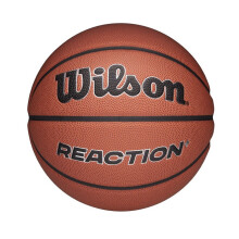 (7, Brown) Wilson Reaction Plus Basketball