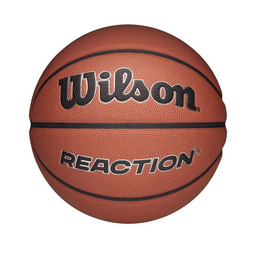 Wilson (6, Brown) Wilson Reaction Plus Basketball