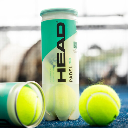 HEAD Head One Logo Padel Ball (Pack of 3) 2