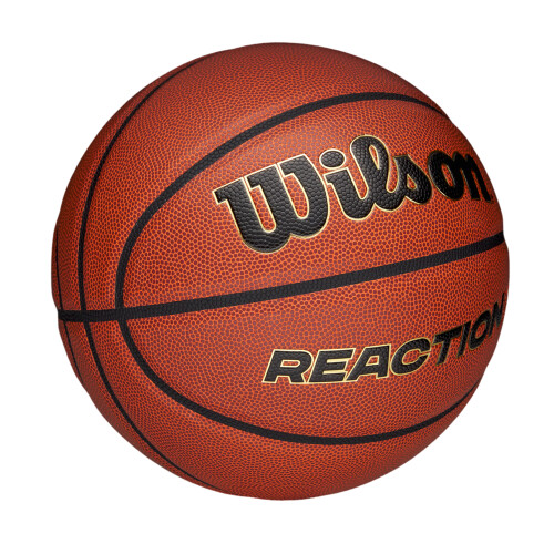 Wilson (6, Tan) Wilson Reaction Pro V2 Basketball 2