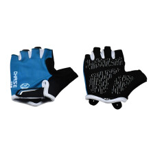 (3-4 Years, Blue/Black/White) Six Peaks Childrens/Kids Snug Fit Cycling Gloves
