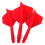 Unicorn (One Size, Red) Unicorn Forge Darts Shafts 1