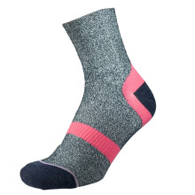 (6 UK-8.5 UK, Navy/Mauve) 1000 Mile Womens/Ladies Ankle Socks