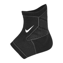 (L, Black/Anthracite/White) Nike Unisex Adult Pro Ankle Sleeve