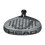 HEAD (One Size, Grey/Black) Head Vibe Geometric Pattern Padel Racket 3