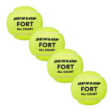 Dunlop Fort All Court Tennis Balls (Pack of 4)