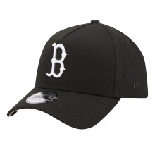 (One Size, Black/White) New Era 9Forty Boston Red Sox Baseball Cap