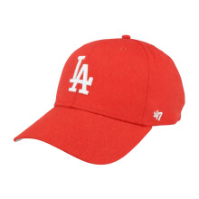 (One Size, Red/White) New Era Unisex Adult 9Forty LA Dodgers Baseball Cap