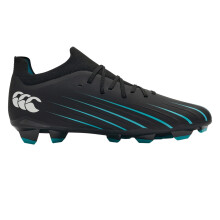 (10 UK, Black/Green) Canterbury Unisex Adult Speed Falcon Pro 2.0 Firm Ground Rugby Boots