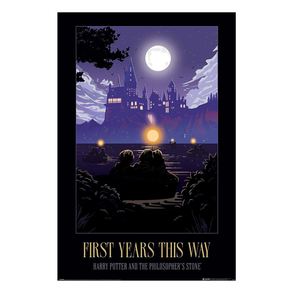 Harry Potter First Years This Way Maxi Poster
