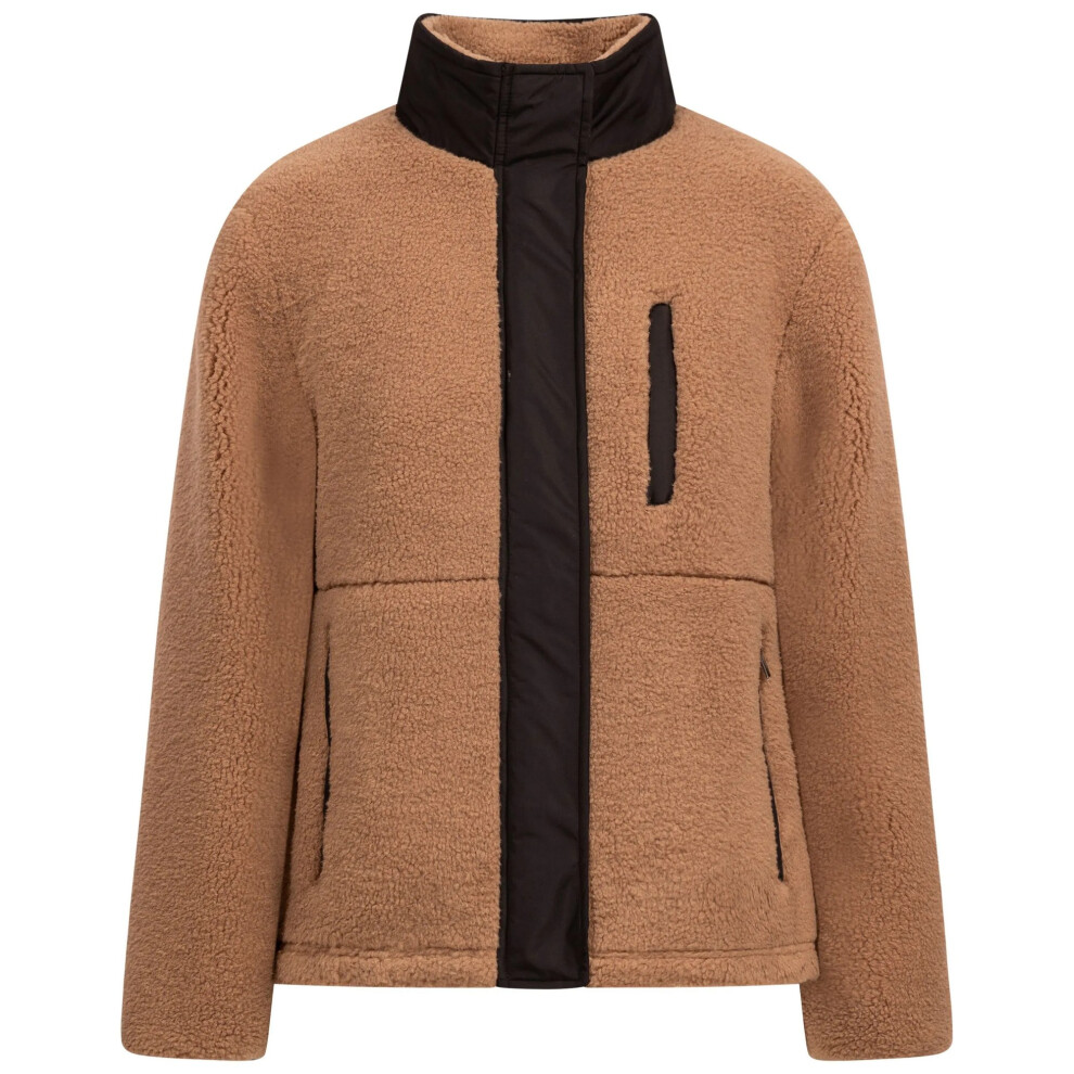 Trespass Women's Black Yuill Fleece Jacket In | Size: Medium - Image 2