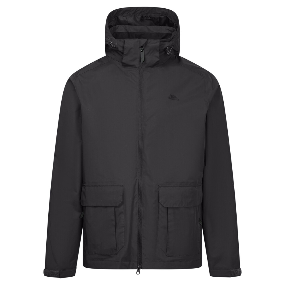 Trespass Men's Dark/Grey Fyfinn Padded Waterproof Jacket - 3XL - 100% Polyester - Image 2