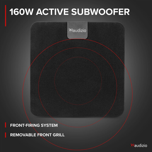 Audizio SW80D Active Subwoofer 160W 1