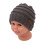 (Light Gray)Strickmütze Mode Kinder warm einfarbig Mode schlicht und bequem 8