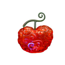 (Surgical Fruits)9115cm 4 estilos uma peça frutas do diabo modelo anime acessórios brinquedos lata brilhante